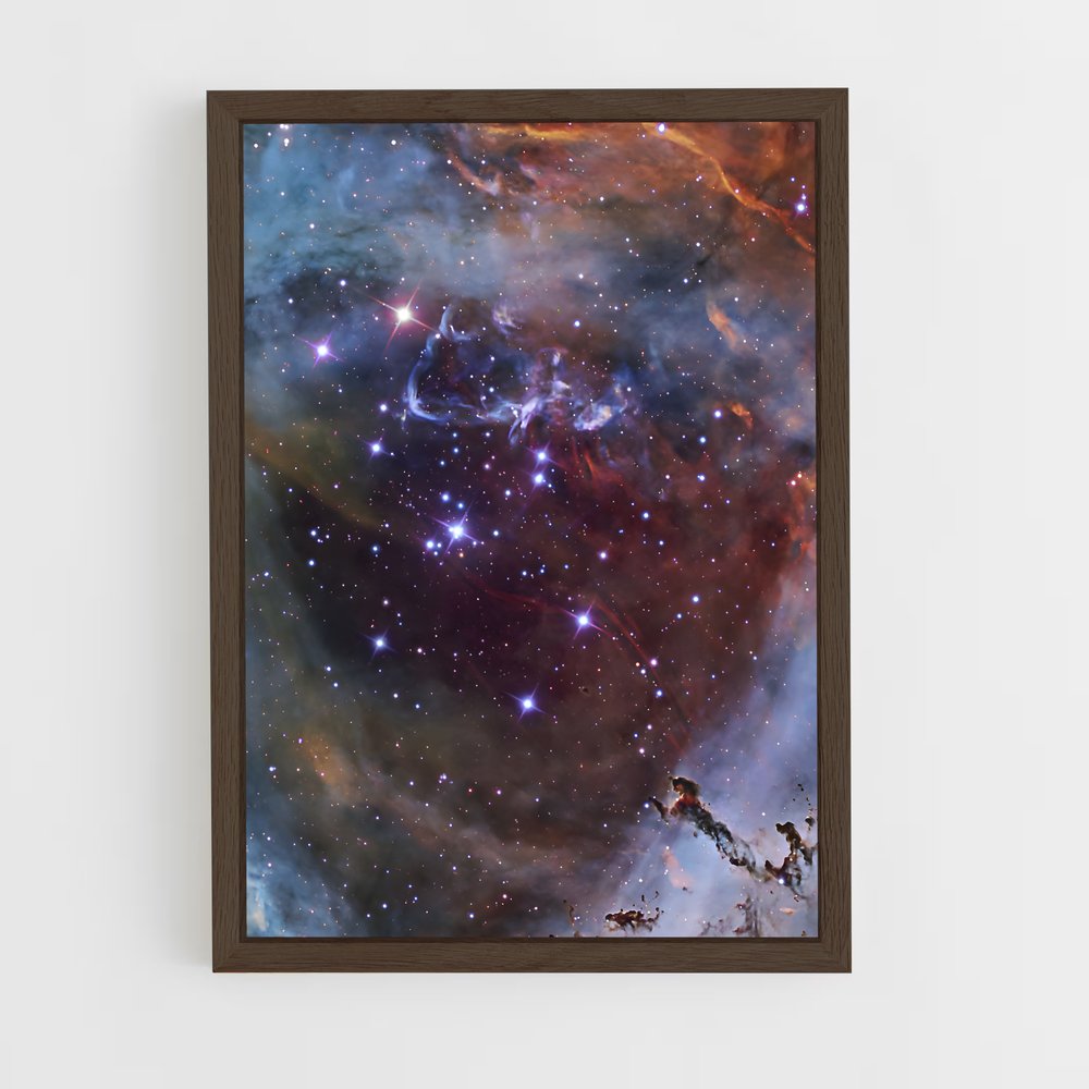 Poster Taranui Étoilé – affiche Étoiles (vue 5)